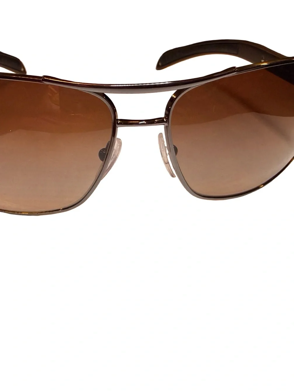 Prada Linea Rossa brown SPS 54I 5AV-6S1 Sunglasses NIB Italy Authentic Luxottica